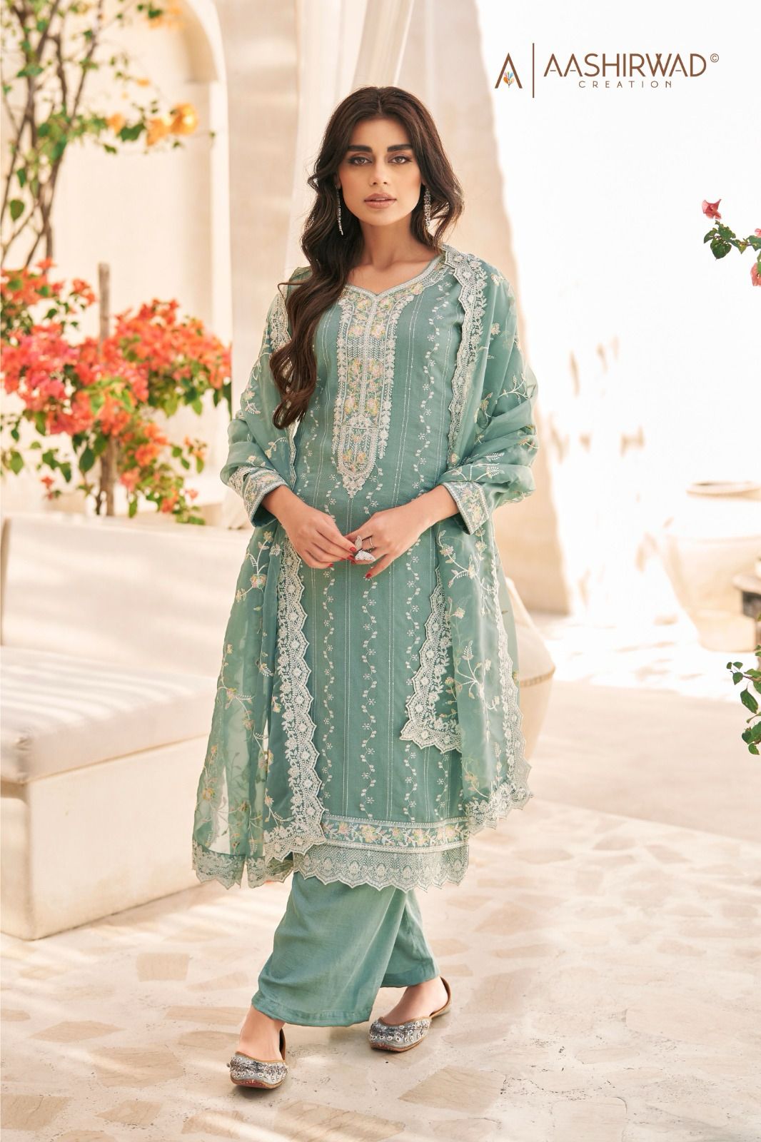 Aashirwad Raha Silk Designer Salwar Kameez Catalog