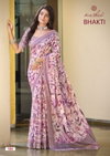 Bhakti By Kashvi Dull Moss Digital Printed Wholesale Daily Wear Saree In India