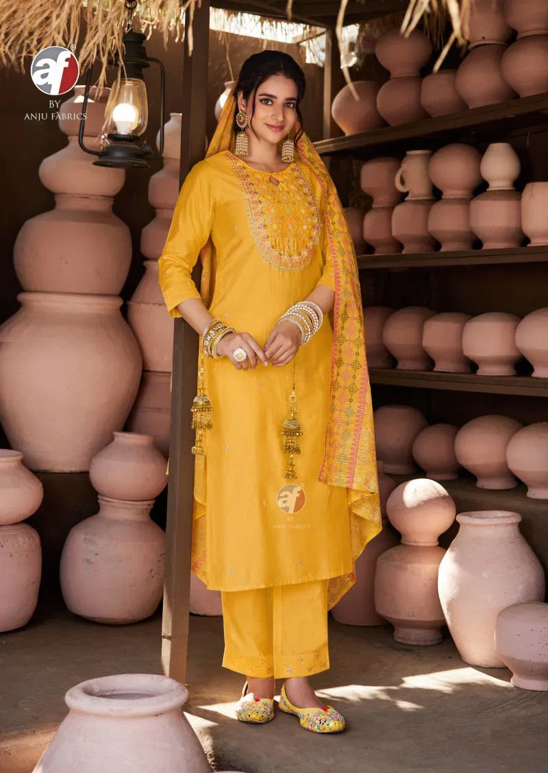 Once More Vol 5 By Af Designer Kurti Bottom With Dupatta Wholesale Market In Surat