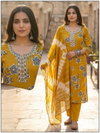 Naisha K 724 Vertican Discharge Print Kurti With Bottom Dupatta Wholesale Online