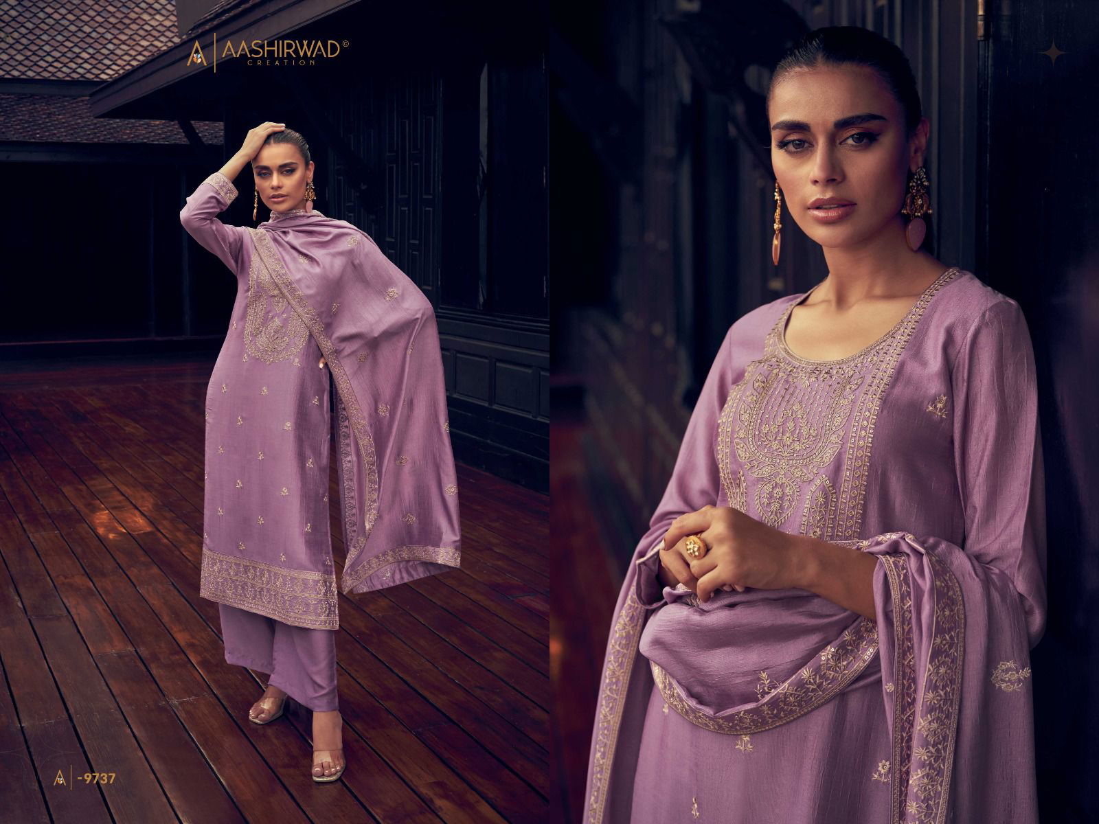 Tulip By Aashirwad Heavy Designer Salwar Suits Catalog