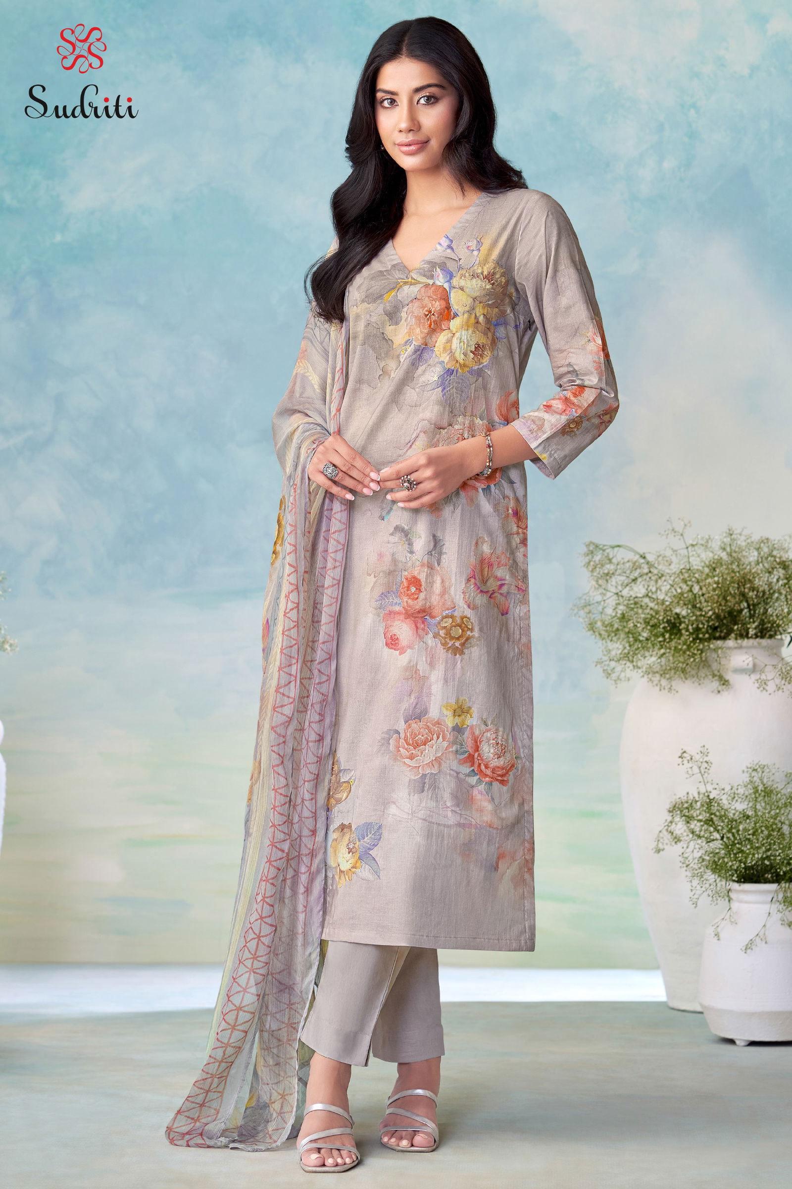 Zunaira By Sudriti Lawn Cotton Printed Designer Salwar Suits Orders In India
