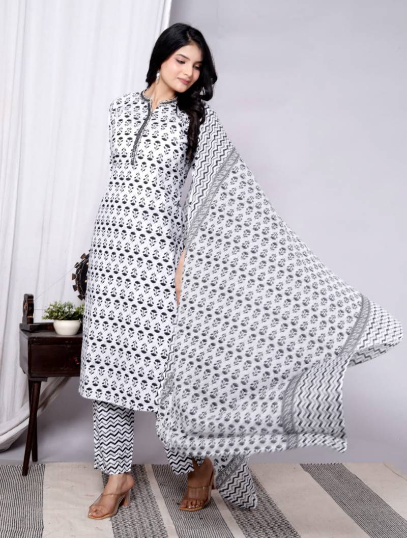 Kiara Kurti Vol 20 Cotton Kurti Bottom With Dupatta Suppliers In Mumbai
