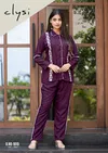 Iris By Clysi Viscose Slub Thread Work Wholesale Co Ord Set Suppliers In Mumbai