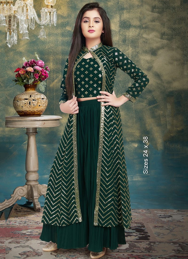 5615 New Designer Wedding Wear Kids Girl Collection