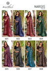 Nargis Vol 6 By Kashvi Black Vichitra Daily Wear Saree Suppliers In India