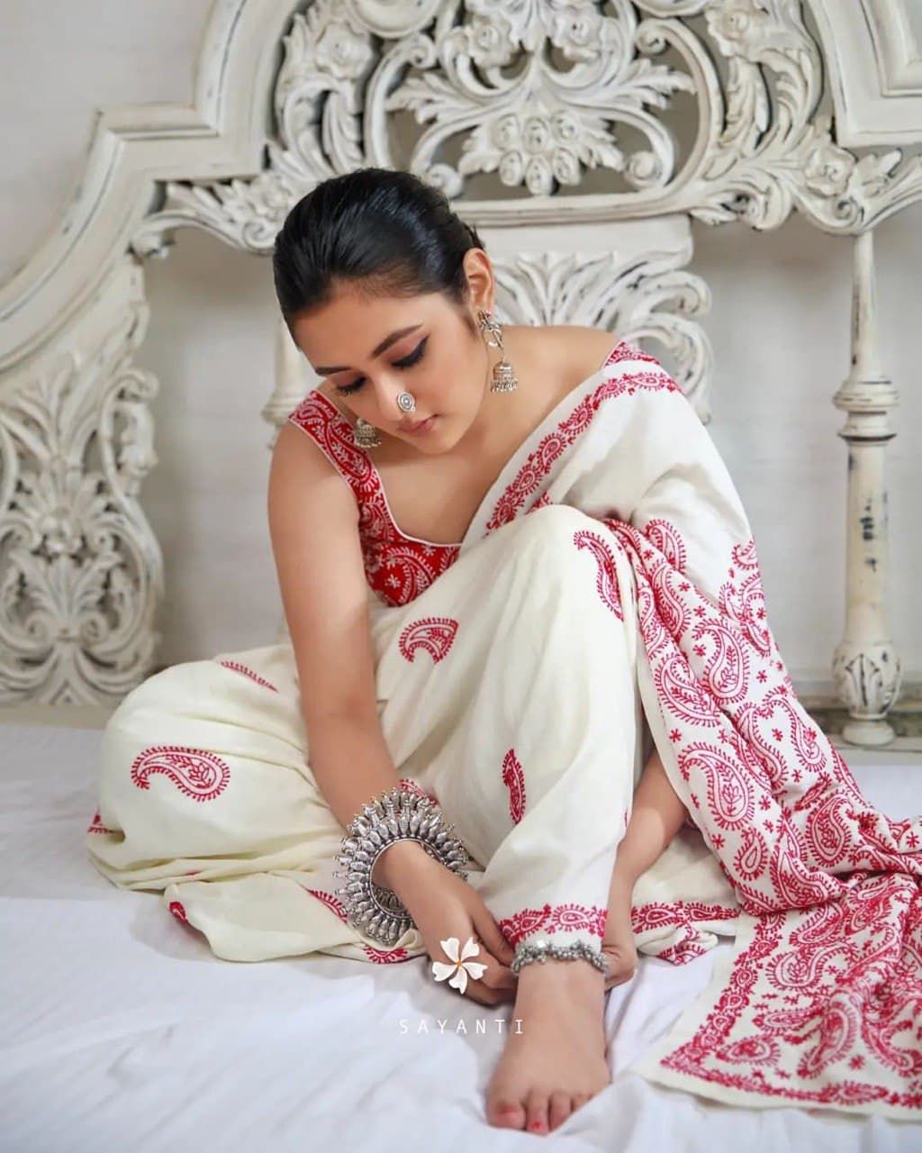 Bhargavi Embroidery Work Designer Sarees Catalog