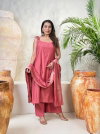 Naisha K 145 Vol 3 Gadwal Kurti Bottom With Dupatta Wholesale Market In Surat
