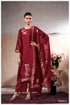 Paulina 3559 By Ganga Viscose Embroidery Wholesale Salwar Suit In India
