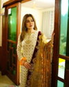 SR 1608 Heavy Embroidery Faux Georgette Function Wear Readymade Suit Surat Wholesale Market