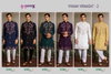 Vivaah Viraasat 2 by Shubhvastra Viscose Silk Mens Kurta Wholesale Price In Surat