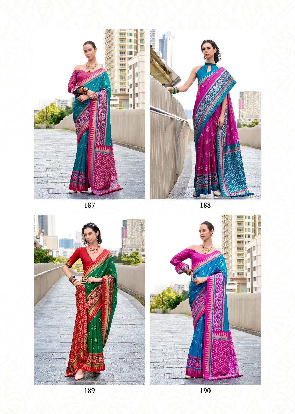 Qutab Minar By Rajpath Soft Silk Fancy Saree Wholesalers In Delhi
