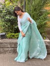 Burbary 1 By Dhruvi Best Drsigner Party Wear Saree Wholesale Market In Surat