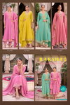 Raksha by Rangoon Silk Anarkali Kurti With Bottom Dupatta Wholesale Online
