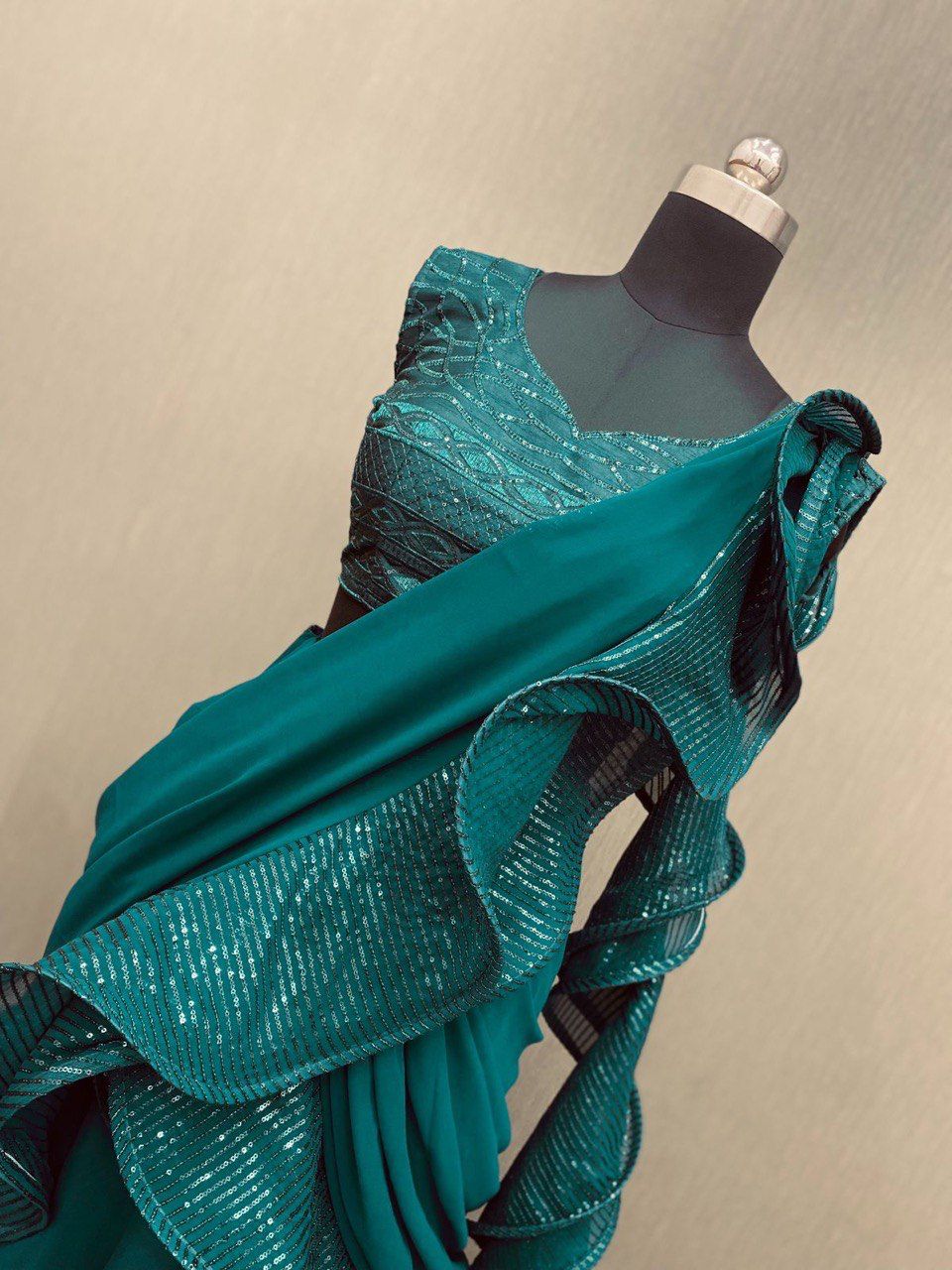  LG 1664 Georgette Designer Party Wear Lehenga Sarees Catalog