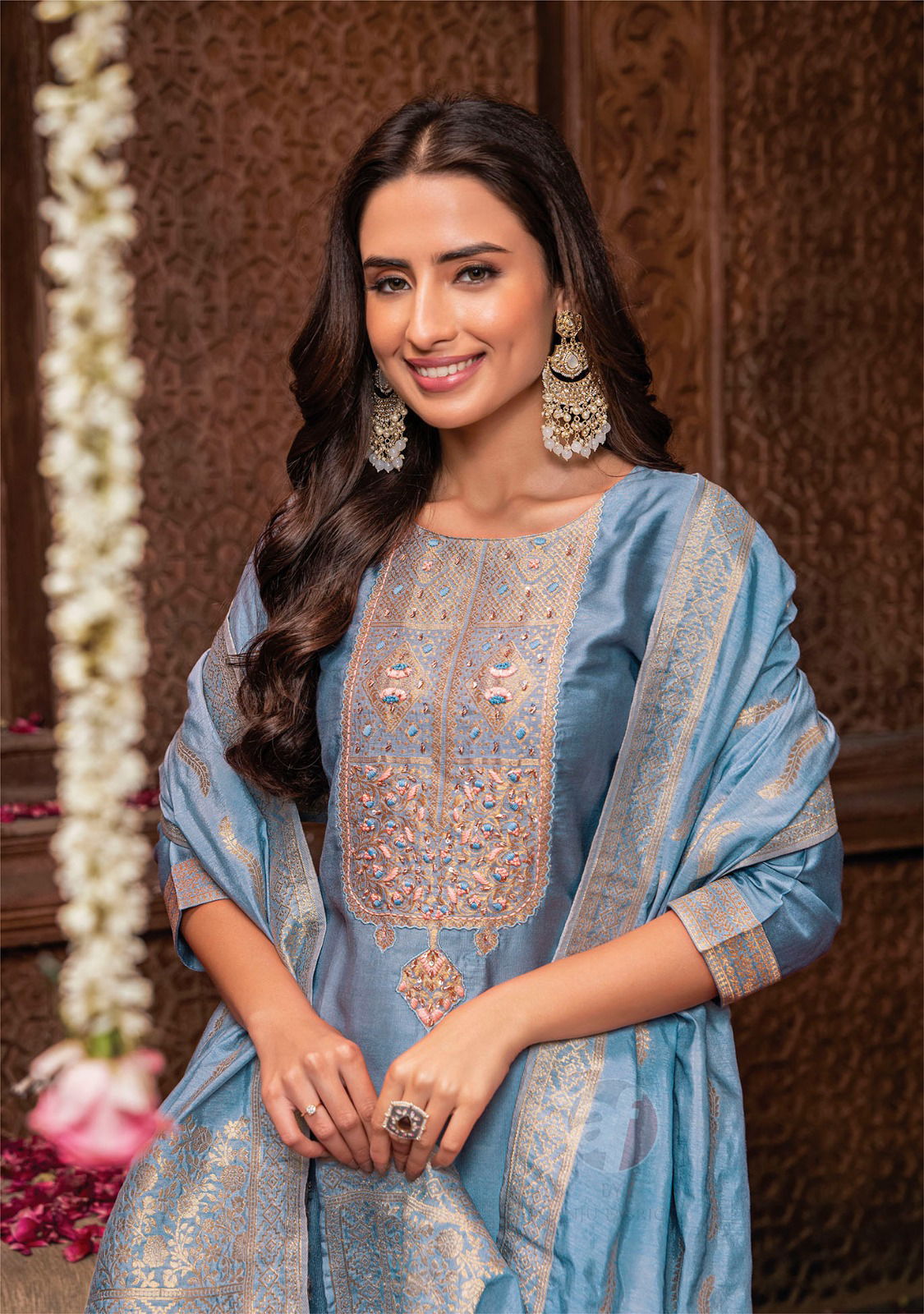 Palki Vol 3 Viscose Designer Readymade Suits Catalog
