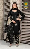 All Black Vol 34 By Jt Rayon Ladies Dress Material Wholesale Market In Surat
