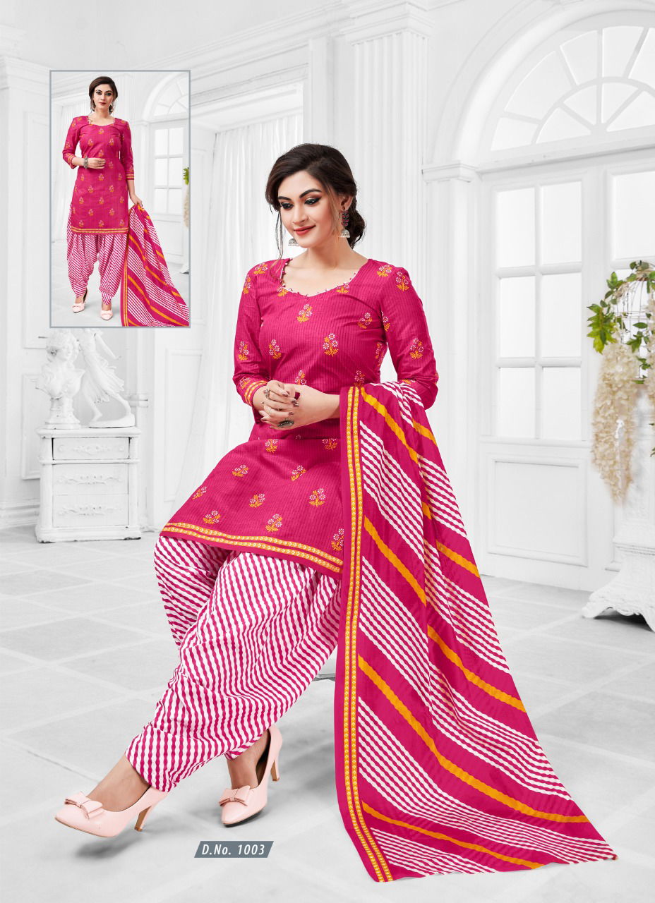 SC Punjabi Patiyala Vol 1 Latest Printed Cotton Casual Wear Dress Material Collection