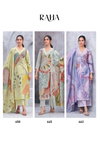 Raha By T&M Pure Cotton Printed Embroidery Surat Dress Material Wholesale Market