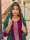 Plus Jalsa By Aanchi Vichitra Silk Kurti With Bottom Dupatta Wholesale Market In Surat