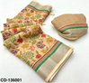 Rajyog Crisp Cotton Linen Floral Digital Online Daily Wear Printed Saree Wholesale