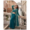 Melodi By Sayuri Chinon Jacquard Silk Designer Top With Bottom And Shrug Wholesale Clothing Ditributors In India