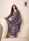 Nazneen By Sahiba Printed Embroidery Pashmina Dress Material Orders In India