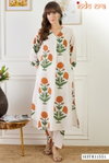 Indo Era 2580 Floral Printed Cotton Kurta With Trousers Wholesalers In Delhi