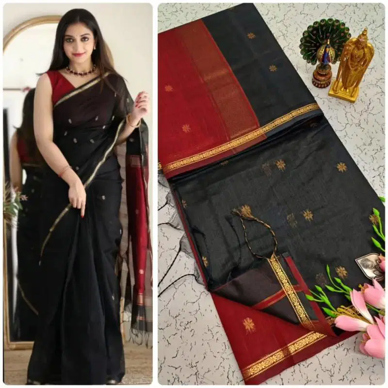 Aab Chhaya Silk Cotton Casual Wear Saree Wholesale Market In Surat With Price
