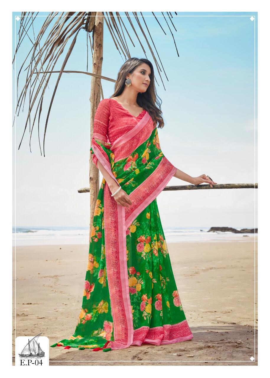 Shreyans Eleghant Pattu Latest Designer Daily Wear Casual Wear Linen Saree Collection 