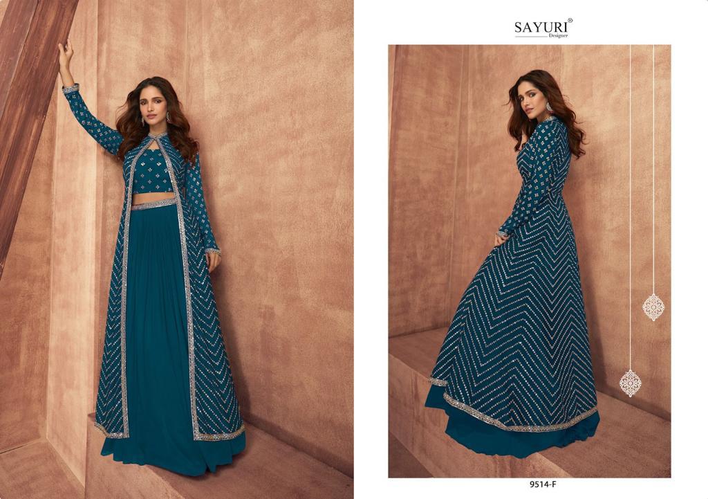 Sayuri Impression Fusion Designer Wedding Salwar Suit Catalog
