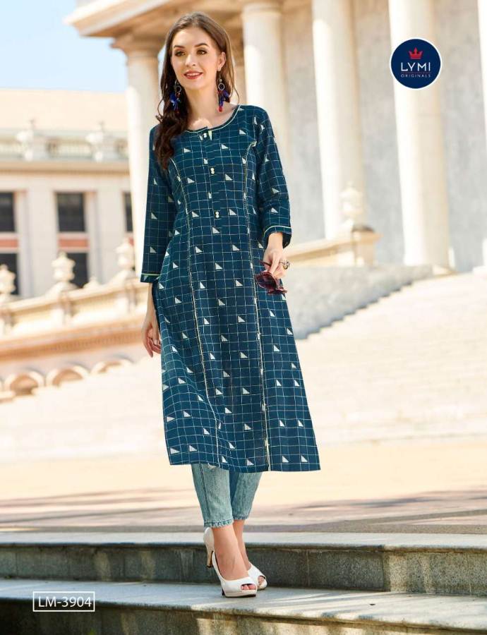 Lymi Grass Latest Designer Casual Wear Stylish Kurtis Collection 