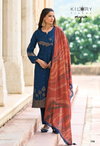Myra By Kilory Maslin Jacquard Silk Wholesale Salwar Kameez In India
