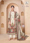Black Biba By Alok Suit Viscose Maslin Printed Dress Material Wholesale Price In Surat
