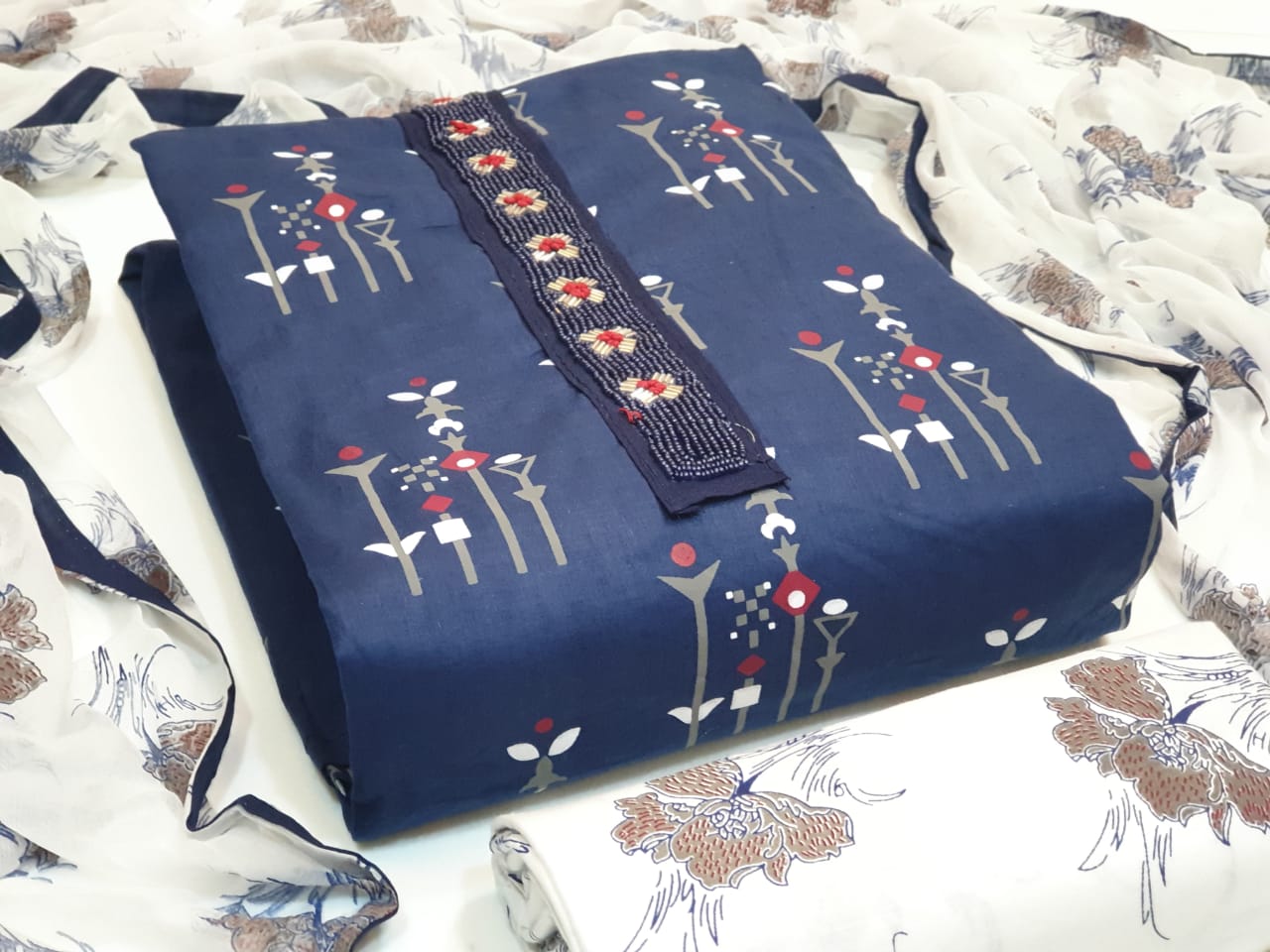 Fruity Latest Designer Casual Wear Pure Printed Cotton Dress Material Collection 