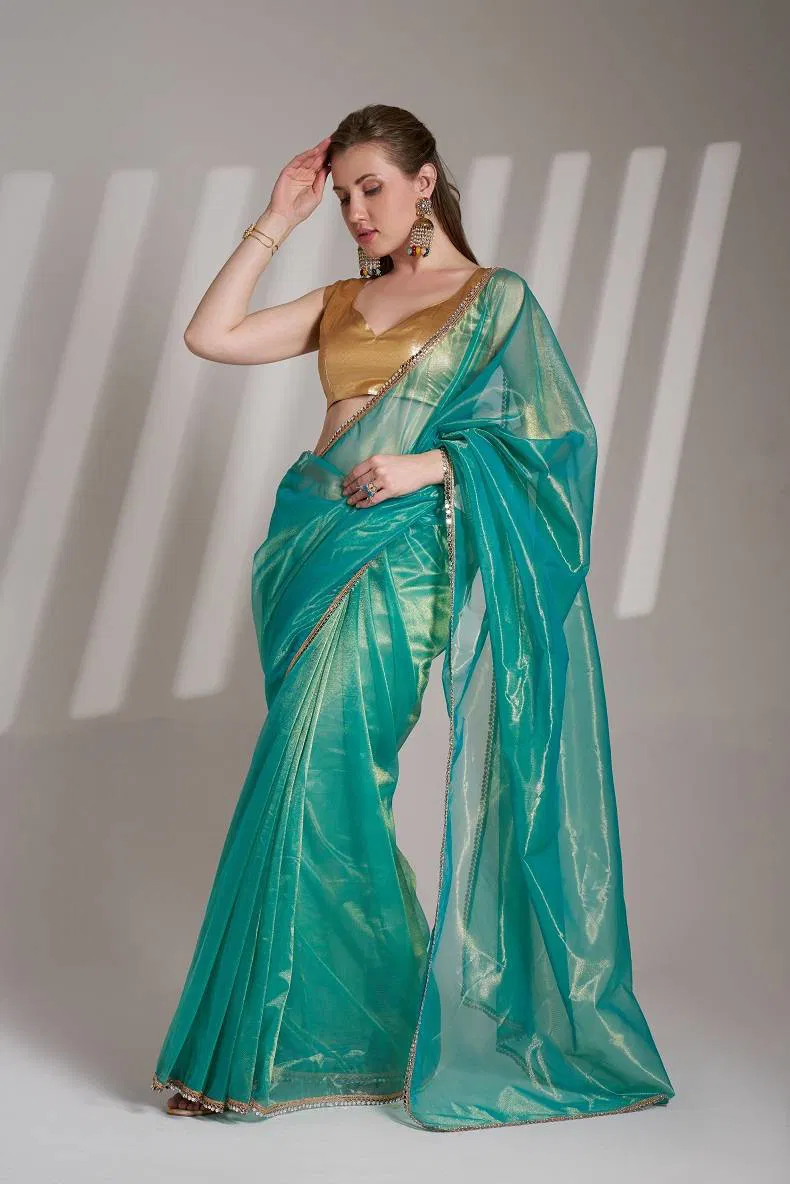 Ziva 41 Beautiful Twin Net Party Wear Saree Wholesale Price In Surat
