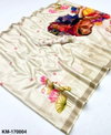 Rajyog Kamal Cotton Tussar Radha Krishna Pallu Printed Saree Wholesale Online