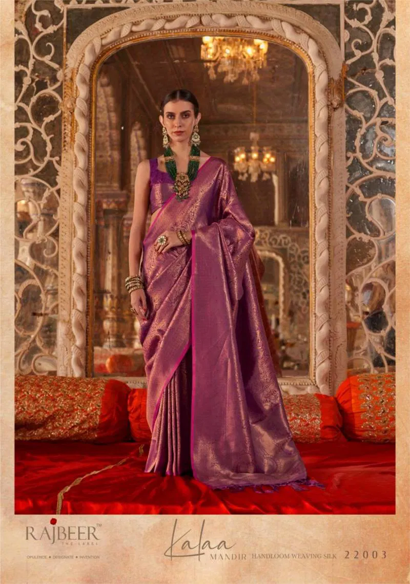Kalaa By Rajbeer Mandir Handloom Weaving Silk Saree Wholesale Market In Surat