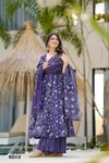 Vyoma Vol 6 By Lucaya Maslin Printed Wholesale Kurti Bottom With Dupatta In India