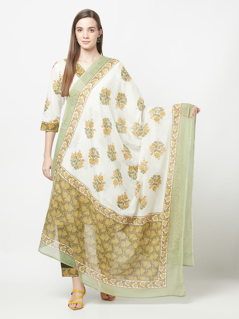 Ziyaa Vol 7 Fancy Cotton Kurti With Bottom Dupatta Catalog
