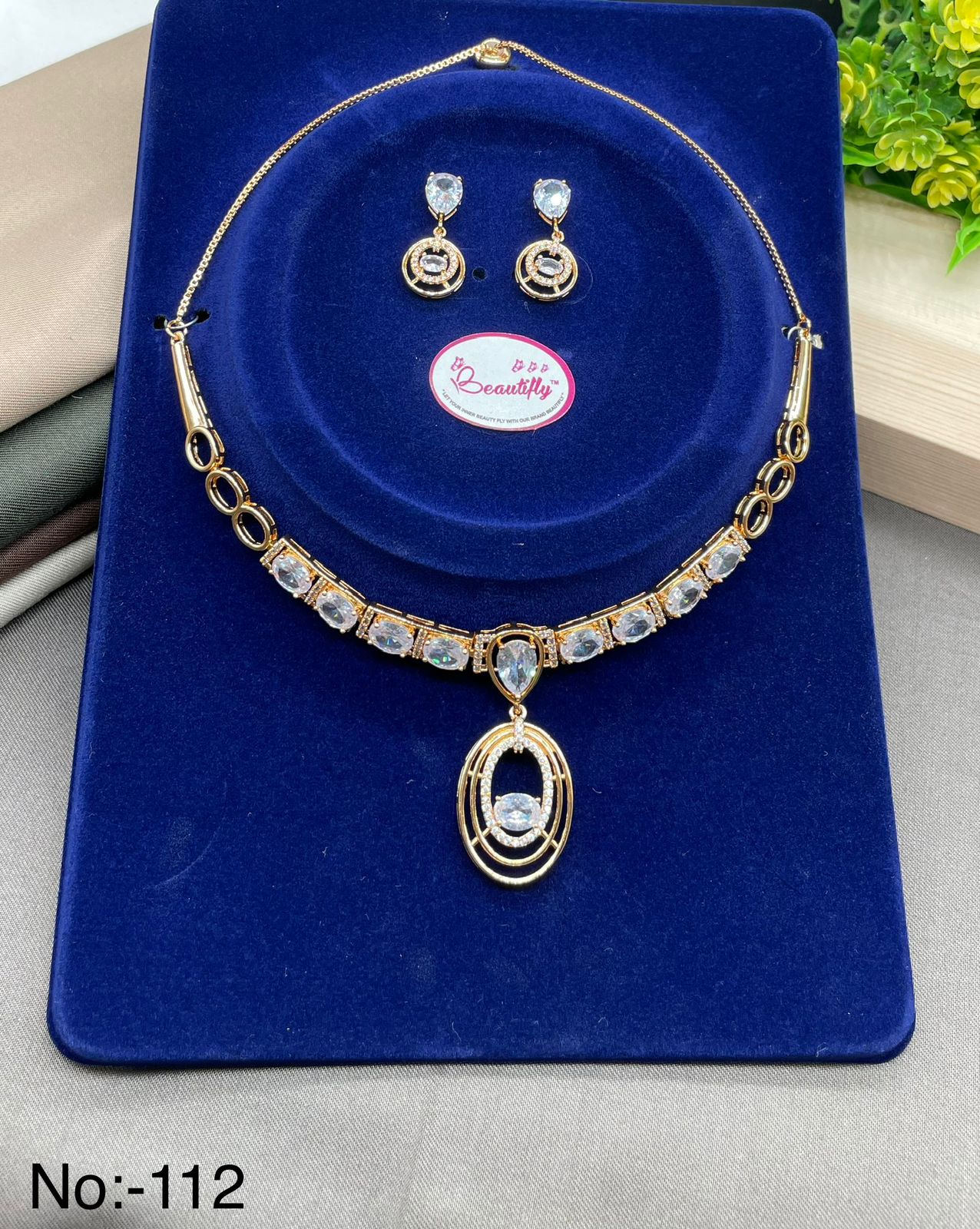 Nr Accessories Designer Diamond Necklace Catalog
