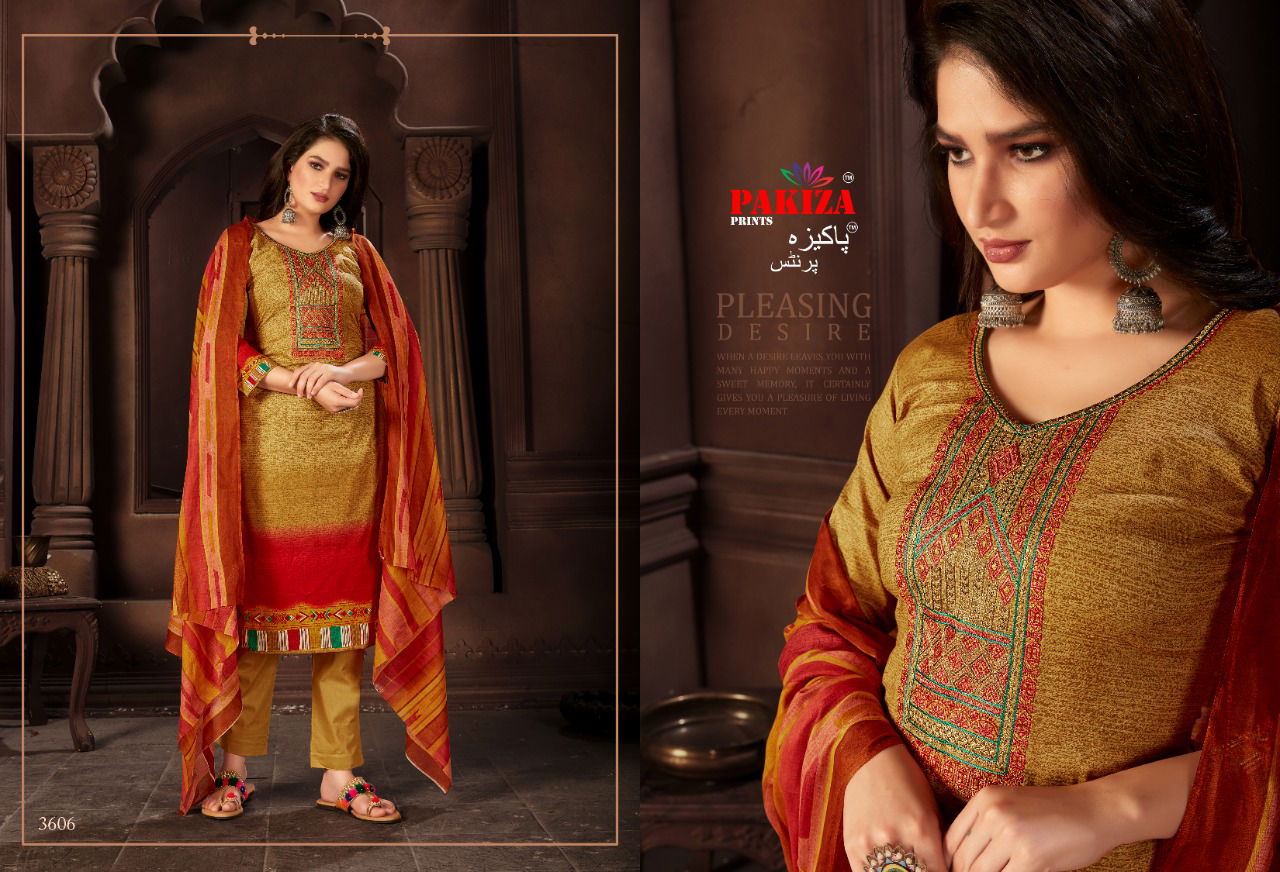 Pakiza Sana Safinaz Vol 36 Latest Designer Karachi Cotton Dress Material Collection