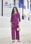 Belliza By Woodee Stylish Rayopn Printed Co Ord Set Wholesale Market In Surat