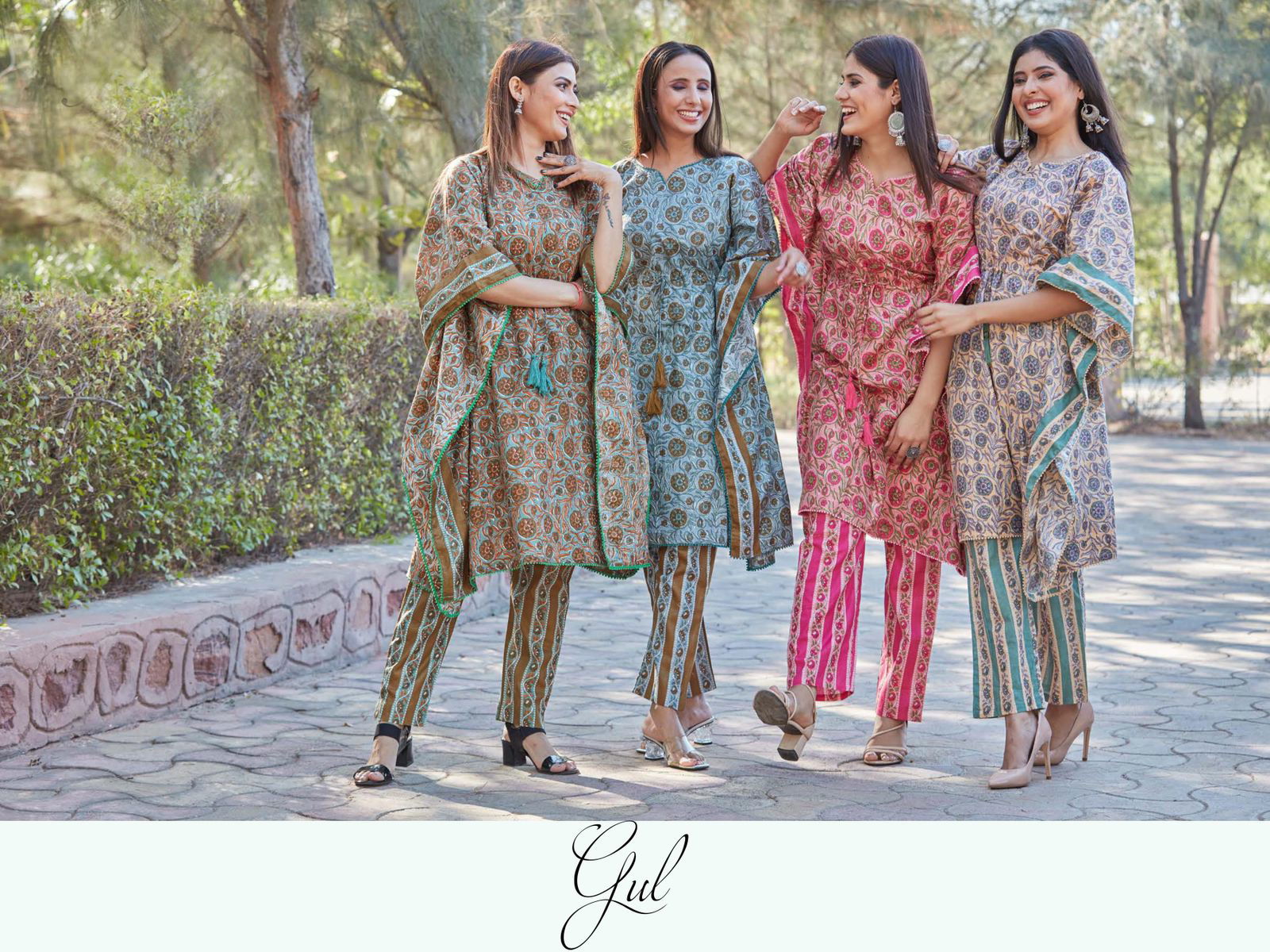 Gul 01 Fancy Ethnic Wear Cotton Printed Kurti With Bottom Latest Collection