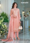 Suhana By Zaveri Organza Emboidery Kurti With Bottom Dupatta Wholesale Online
