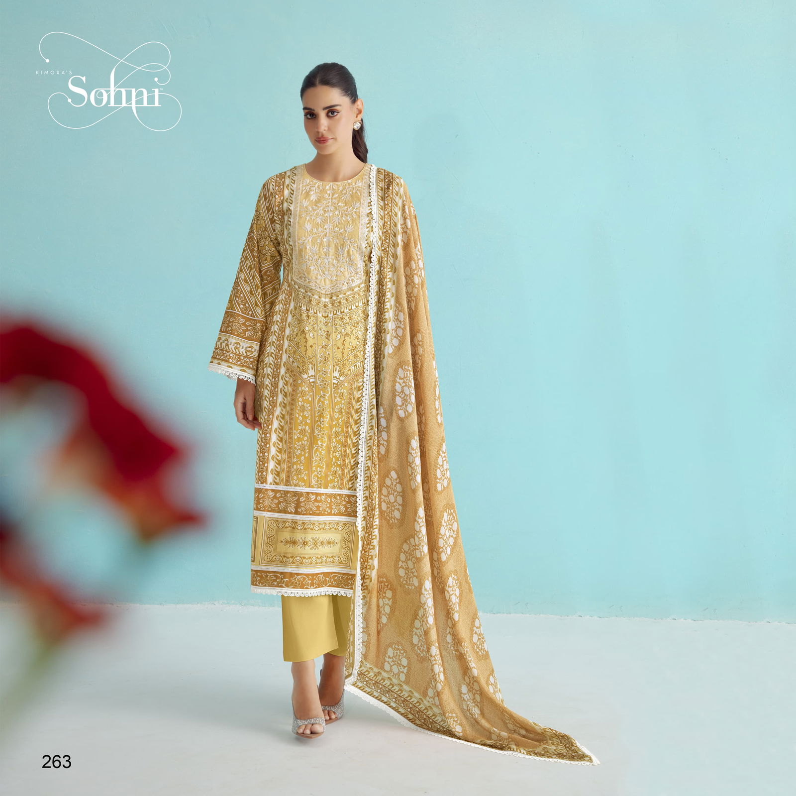 Gorgeous By Kimora Sohani Lawn Printed Wholesale Salwar Suits In India
