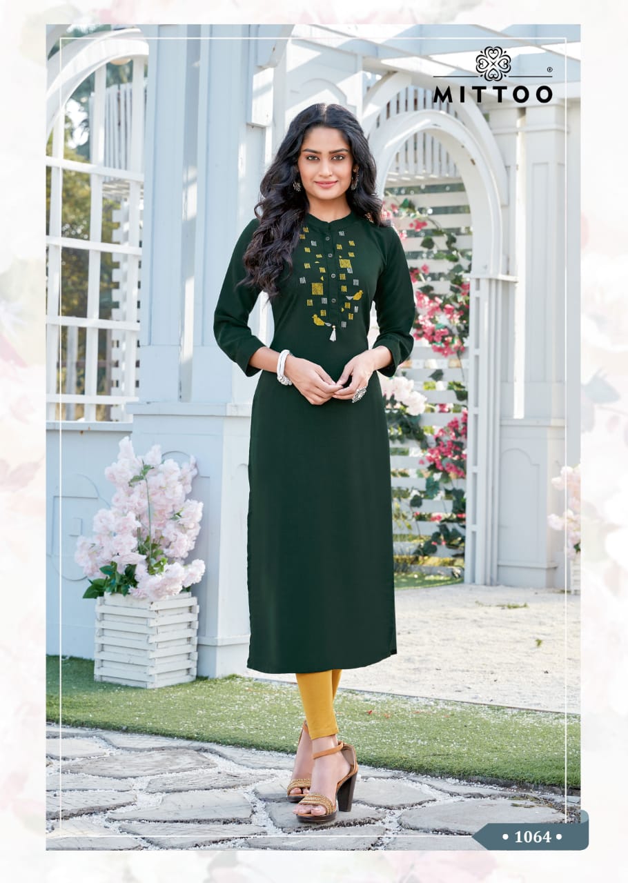 MITTOO FANTASTIC VOL-4 Latest Fancy Designer Festive Wear Heavy Kurtis Collection