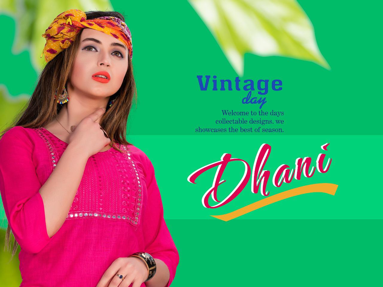 Ab Dhani 1 Designer Regular Wear Neck Work Cotton Slub Pure Kurti Collection
