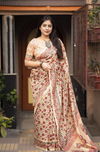 Scmd Anokhi D Digital Printed Linen Cotton Stylish Saree Wholesale In Delhi
