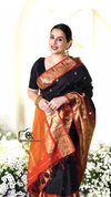 Soft Silk 6067 Banarasi Soft Silk Golden Zari Heavy Pallu Saree Wholesale Market In Surat